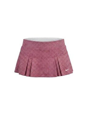 Nike Womens Pink Dri-FIT Polyester & Spandex Skort Animal Print Size Large